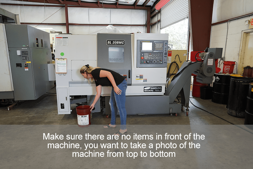 How to take photos of your CNC Machine Step 3